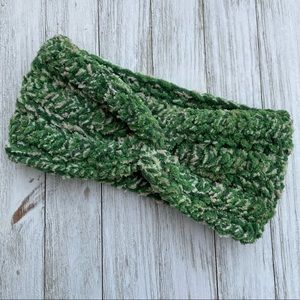 Super Soft Green Fleece Ear Warmer